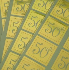 50th Envelope Seals