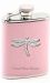 Pink Diamante Dragonfly Hip Flask